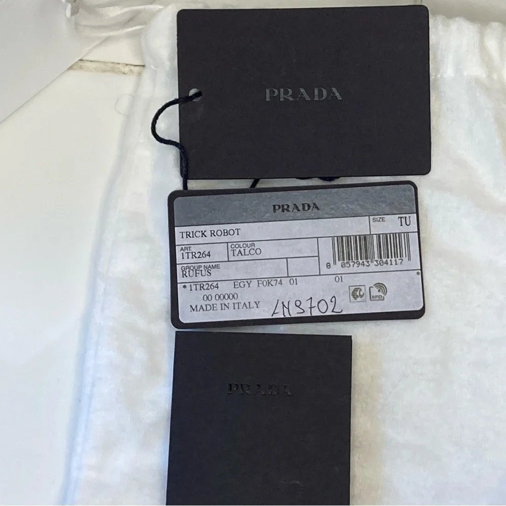 PRADA Rufus Yeti Monster Charm Key Chain - Picture 4 of 5